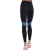 Conjunto Fitness Suplex Top Cós Largo e Calça Com Recorte - Azul e Preto