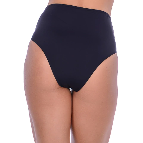 Calcinha de Biquíni Hot Pants Preta e Lisa na internet