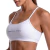 Top Fitness Com Bojo Removível Summer Soul - Suplex Branco