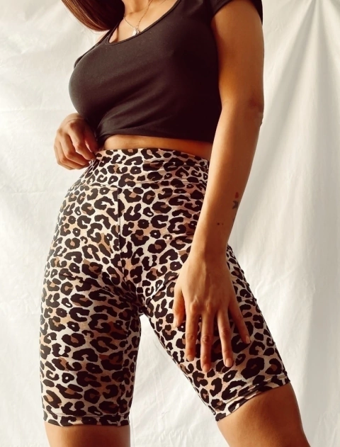 Biker animal print