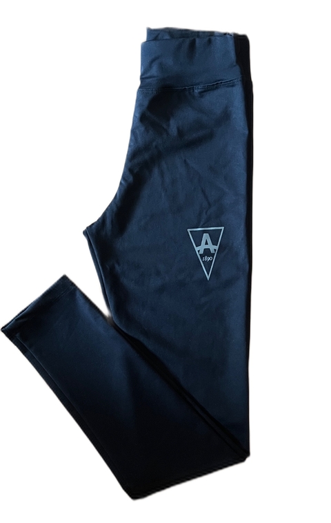 Calça legging em suplex preta