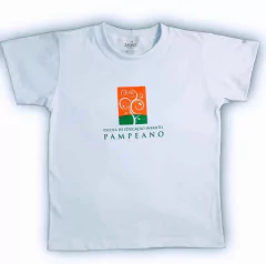 Camiseta manga curta em algodão
