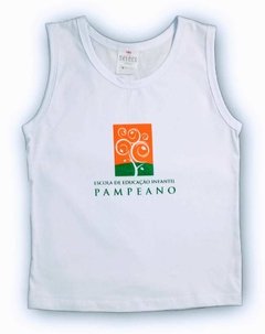 Regata branca poliviscose