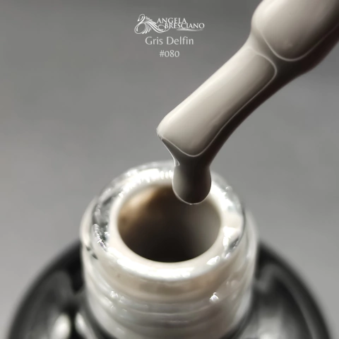 ESMALTE SEMIPERMANENTE 15 ML - (COD.080) GRIS DELFIN