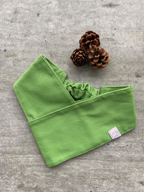 Faixinha de Cabelo Verde Folha