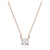 5510698 attract: NECKLACE SQ CZWH/ROS