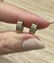 Aros argollas en 3 tonos