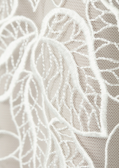 S0419 - TUL BORDADO - Sole Silva Telas de Novias ~ Bridal Fabrics