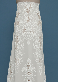 S0433 - GASA CON DETALLES EN GUIPIURE - comprar online