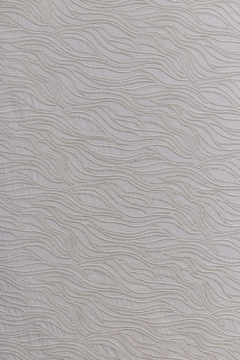 S0612 - SIMIL LINO BORDADO CON HILOS PLATINO, CANUTILLOS Y PERLAS OFF WHITE - comprar online