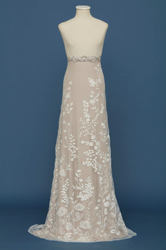 S0410 - GASA DE SEDA BORDADA - comprar online