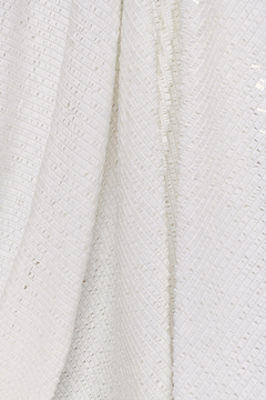 S0525 - TUL BORDADO CON LENTEJUELAS - Sole Silva Telas de Novias ~ Bridal Fabrics