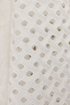 S0539 - VOILE GUIPIURE BORDADO