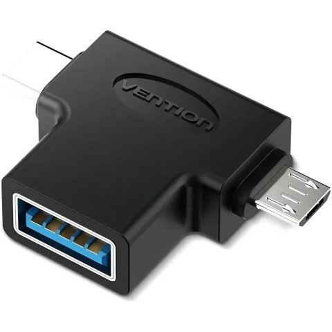 Adaptador USB 3.0 a USB C / Micro USB - Vention