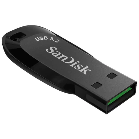 Pendrive 32GB SanDisk USB 3.2 Ultra Shift Negro