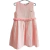 Vestido Infantil Menina 4 a 10 anos Regata Festa Trick Nick Com Flores Rosa - Manulele Roupa Infantil