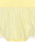 Conjunto Body Vestido Bebê Tule com Flores Cotton Amarelo Amanteigado 3 a 12 Meses - Manulele Roupa Infantil