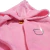 JAQUETA BEBE FEMININA EM PELO FLEECE - ROSA - comprar online