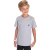 CAMISETA INFANTIL MENINO PREMIUM COM BORDADO - CINZA