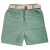 LINHO VERDE CHÁ BERMUDA INFANTIL MASCULINA ESPORTE FINO SOCIAL C/CINTO E BOLSO FACA na internet