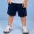 Bermuda Infantil Menino Moletinho Com Bolso Azul Marinho na internet