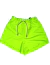 SHORTS GODE EM MOLETINHO NEON COM PEROLAS - VERDE - comprar online