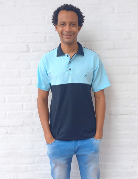 CAMISETA PAI E FILHO FILHA POLO - MASCULINA ADULTO