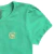 BLUSA INFANTIL FEMININA COTTON COM ELASTANO COM APLIQUE MANGA COPINHO - MENTA - comprar online