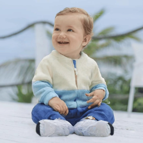 Jaqueta infantil bebe menino fleece Quente pelo inverno frio neve na internet
