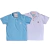 Camisa Polo Infantil Masculina Premium Com Bordado Azul Bebê - loja online