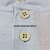 Conjunto Infantil Masculino Branco Camiseta Gola Portuguesa Bermuda Tecido Ecologico na internet