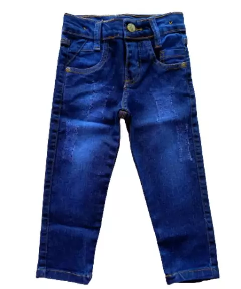 CALCA JEANS INFANTIL MASCULINA CONFORTÁVEL E MACIA