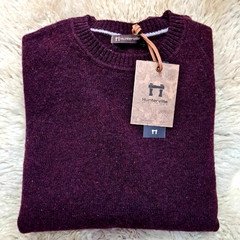 Sweater con cuello redondo