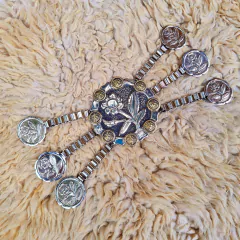 Rastra flor de cardo con bronce - Vuelta al Pago