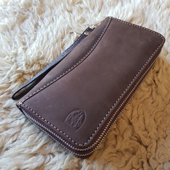 Billeteras Cuero 2 cierre - tienda online