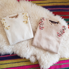 Sweaters Huntervilla dama bordado
