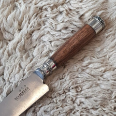 Cuchillo madera y alpaca 20 cm en internet