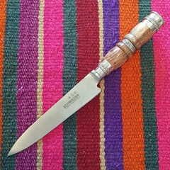 Cuchillo de madera y alpaca - comprar online