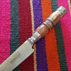 Cuchillo de madera y alpaca en internet