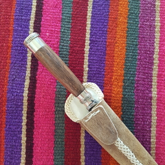 Cuchillo asador madera 20cm. en internet