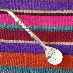 Bombillas bombillones alpaca y bronce - tienda online
