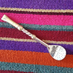 Bombillas bombillones alpaca y bronce - comprar online