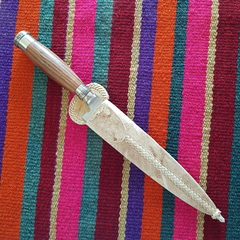 Cuchillo asador madera 20cm. - comprar online