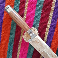 Cuchillo asador madera 20cm. en internet