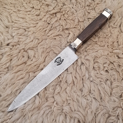 Cuchillo madera y alpaca 16 cm - comprar online