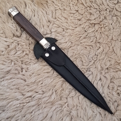 Cuchillo madera y alpaca 16 cm