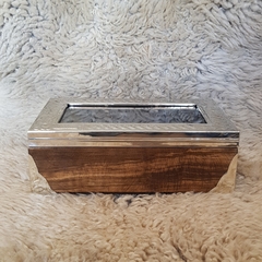 Caja de Te de alpaca con 6 divisiones - Vuelta al Pago