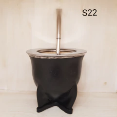 Mates Uruguayos Camionero con Bombilla Pico de Loro - comprar online