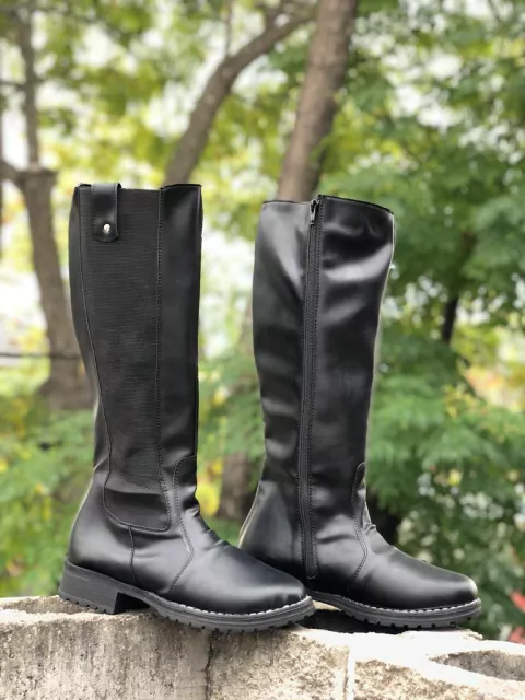 Bota de Montar Elastizada con Cierre 35-45