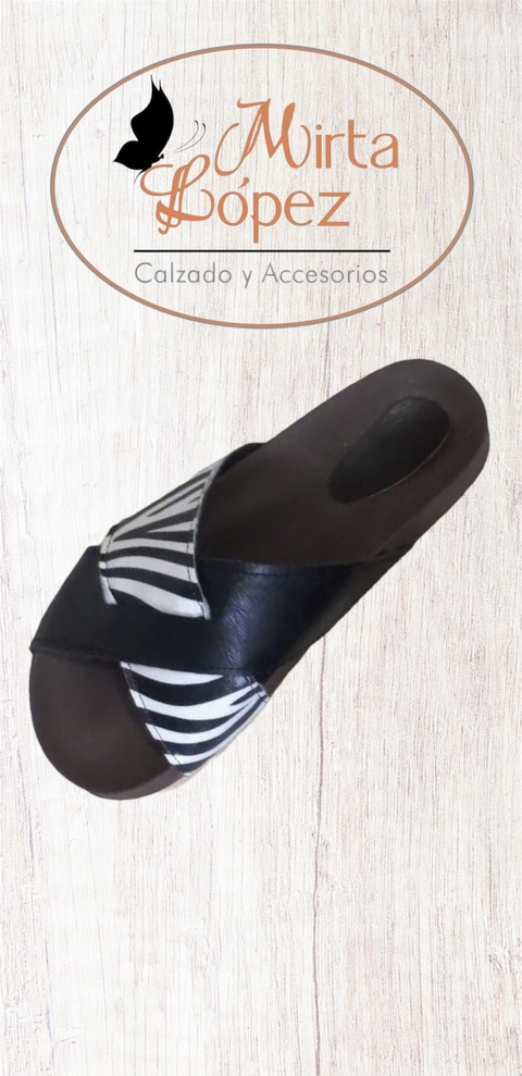 Sandalias Cebra combinada 35-45